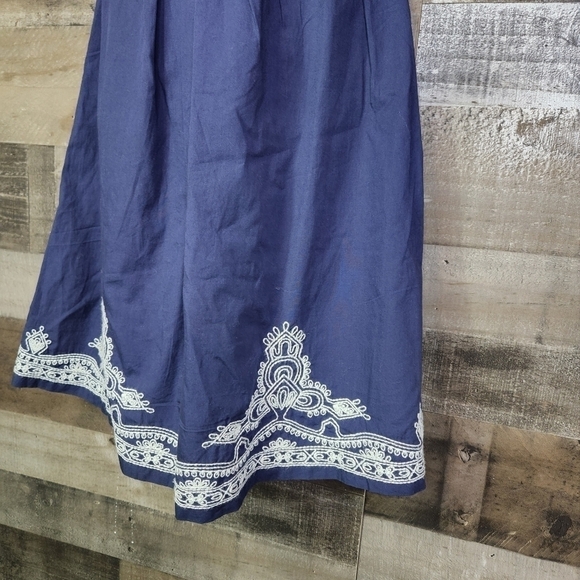 New Vineyard Vines Embroidered Fit 'N Flare Dress - Picture 3 of 7